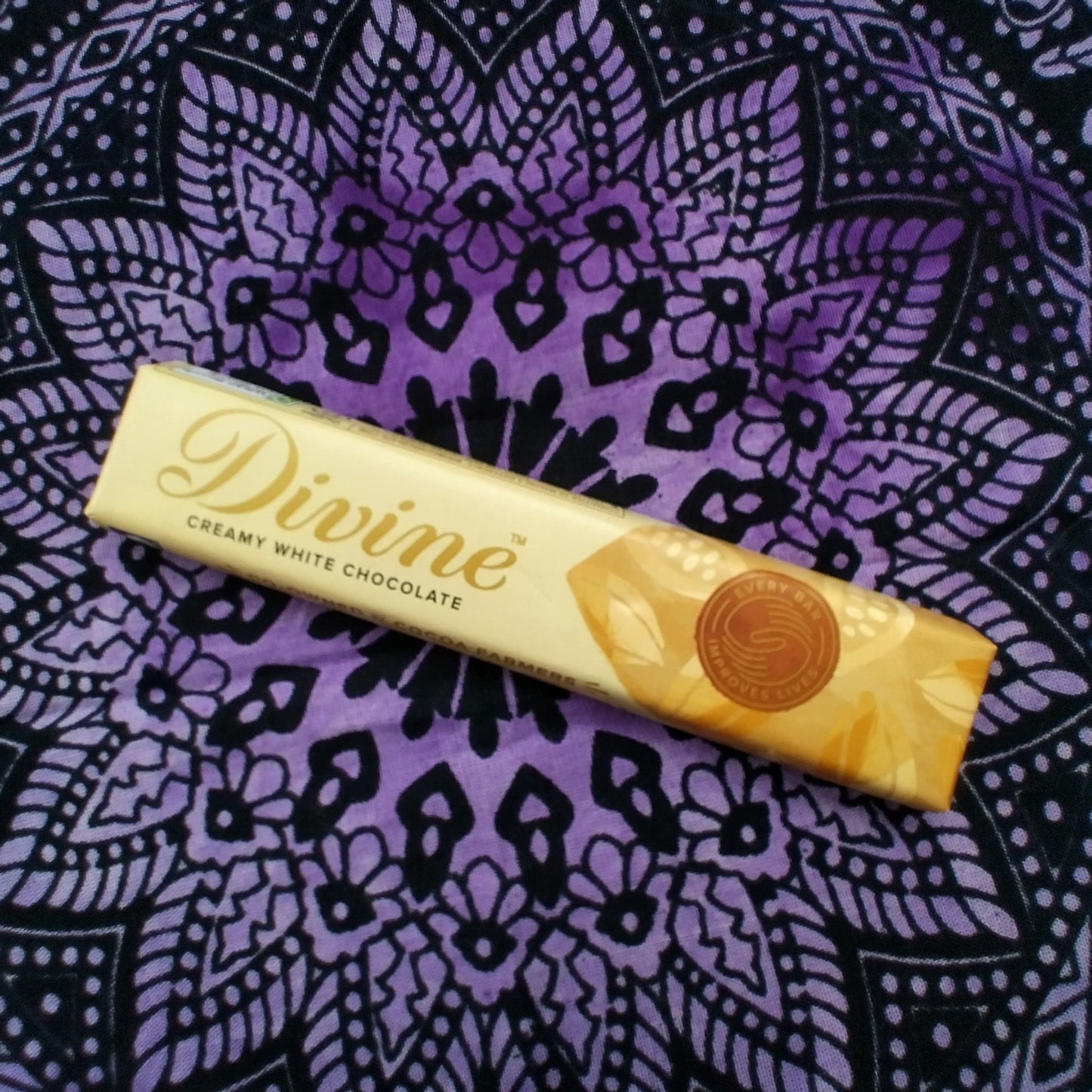 Divine White Chocolate Bar 35g