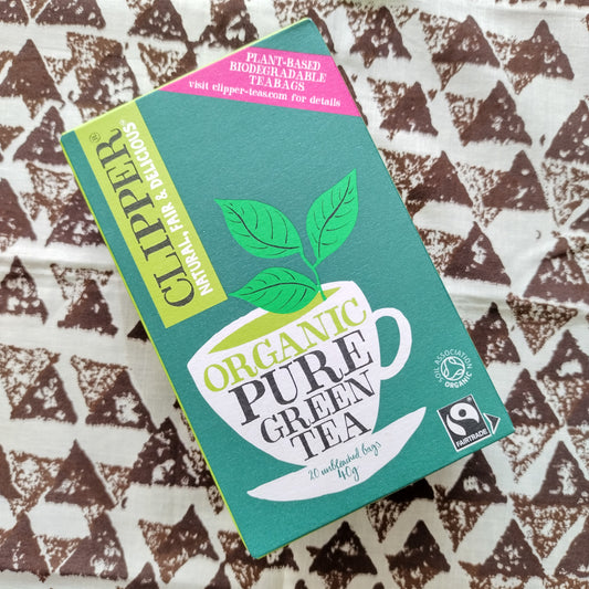 Clipper Organic Pure Green Tea x 20 Bags