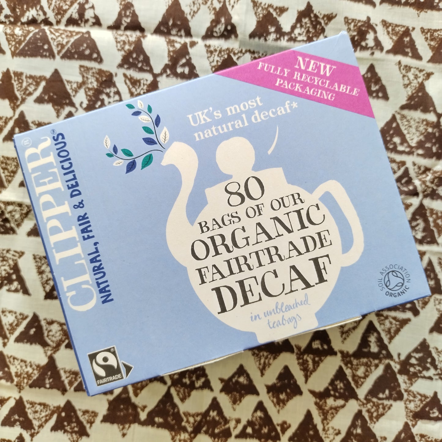 Clipper Organic Decaf Tea x 80 Bags
