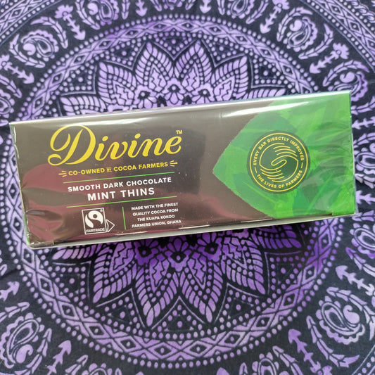 Divine Dark Chocolate Mint Thins