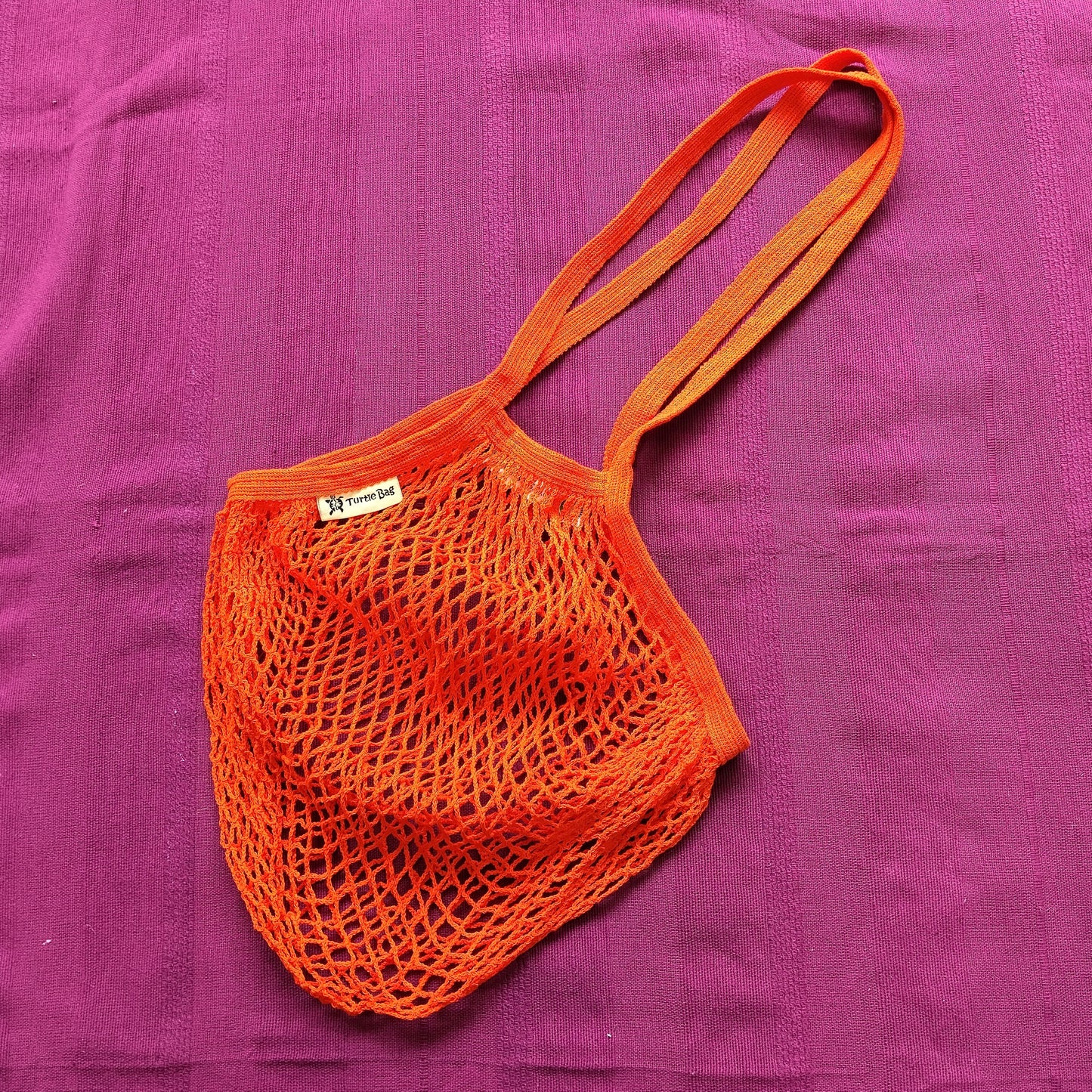 Turtle Bag - Long Handle Orange