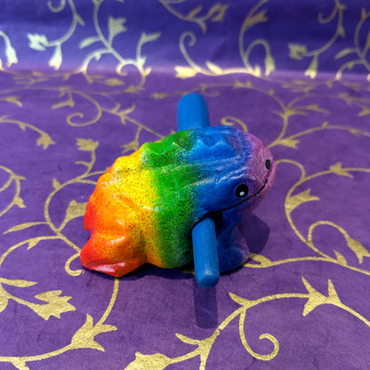 Mini Rainbow Croaking Frog