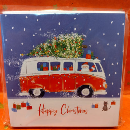 Christmas Camper Van - 10 Christmas Cards