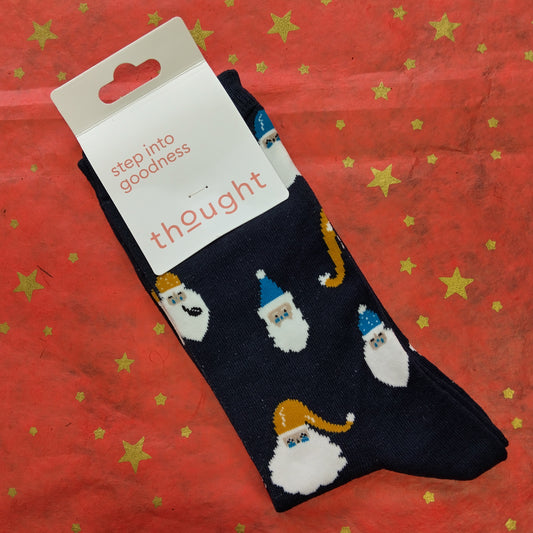 Thought Bamboo Christmas Socks - Father Christmas