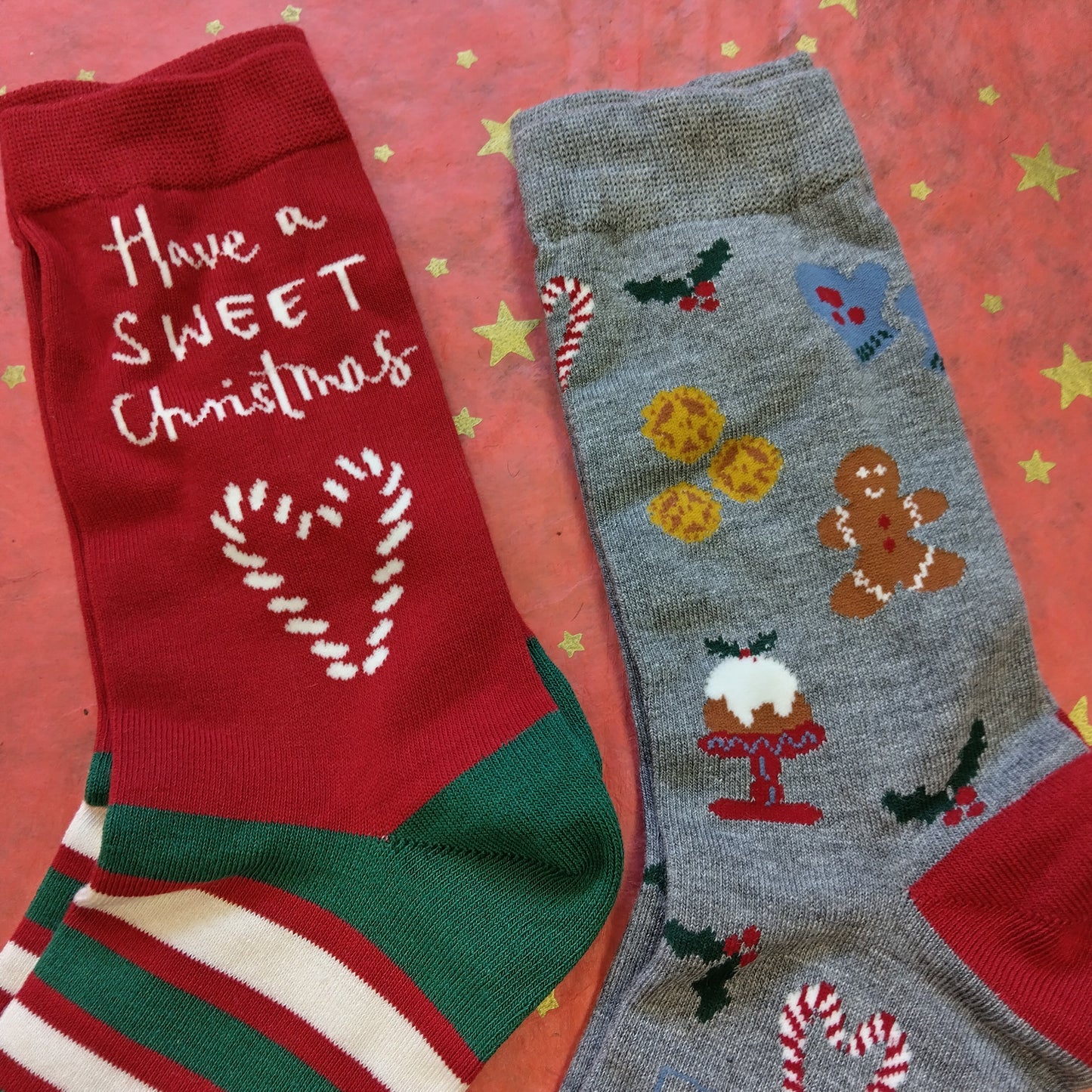 Thought Bamboo Christmas Socks Gift Set - 2 Pairs